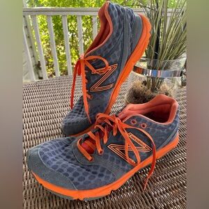 New Balance Charcoal and Tangerine Running Shoes